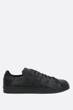 Sneakers>Y-3 sneaker Superstar in pelle liscia Nero