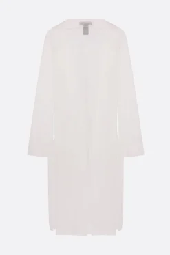 Capispalla>MARIA CALDERARA soprabito in tulle Bianco