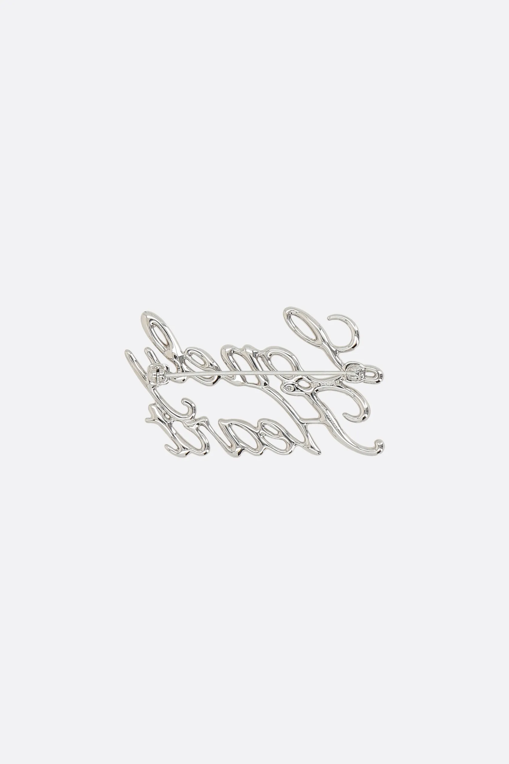 Accessori Da Indossare>JIL SANDER spilla Lonely Heart in ottone Argento