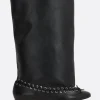 Stivali>ALL IN stivale Grommet in nappa Nero