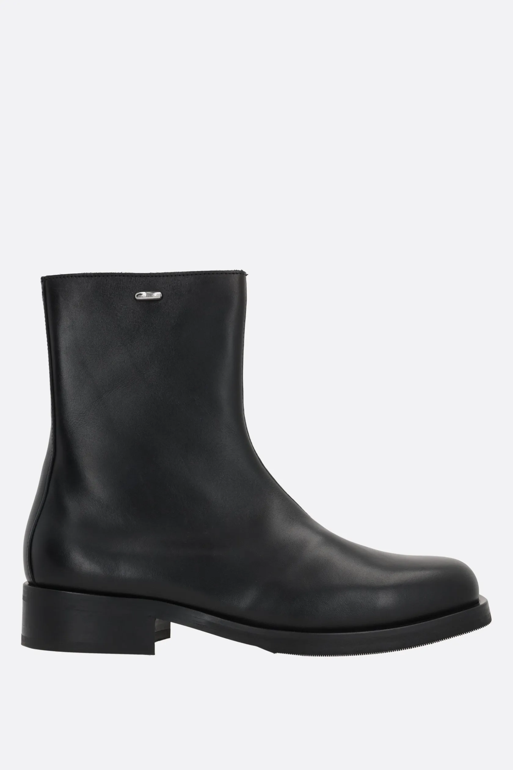 Stivali>OUR LEGACY stivaletto Camion in pelle liscia Nero