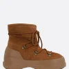 Stivali>MOON BOOT stivaletto MB Luna in suede Marrone