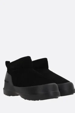 Stivali>MOON BOOT stivaletto MB Luna in suede Nero