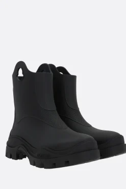 Stivali>MONCLER stivaletto per la pioggia Misty in gomma Nero