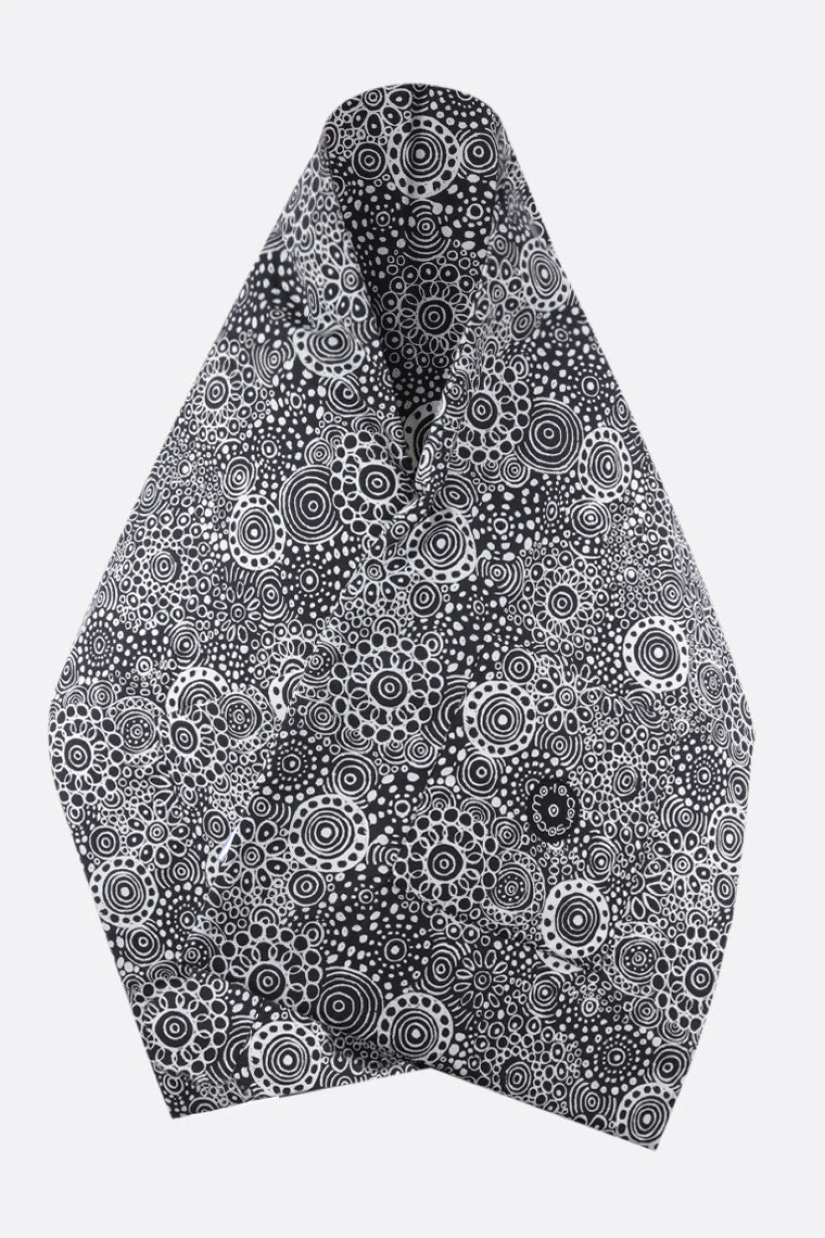 Accessori Da Indossare>10 CORSO COMO stola imbottita in nylon stampa grafica Nero