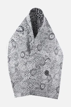 Accessori Da Indossare>10 CORSO COMO stola imbottita in nylon stampa grafica Bianco