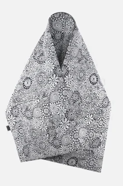 Accessori Da Indossare>10 CORSO COMO stola imbottita in nylon stampa grafica Nero