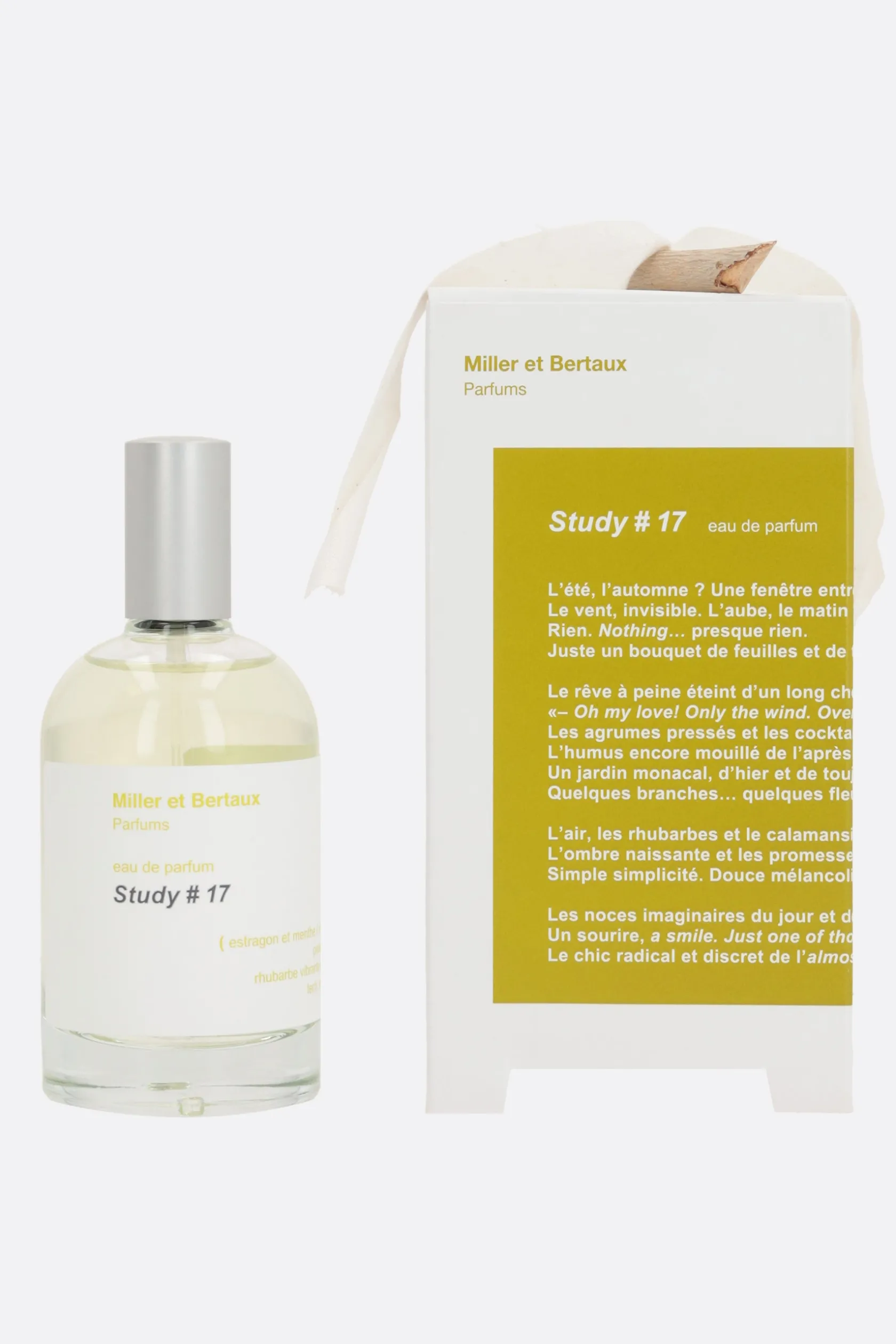 Profumi E Beauty>MILLER & BERTAUX Study #17 Eau de Parfum 100 ml Neutro
