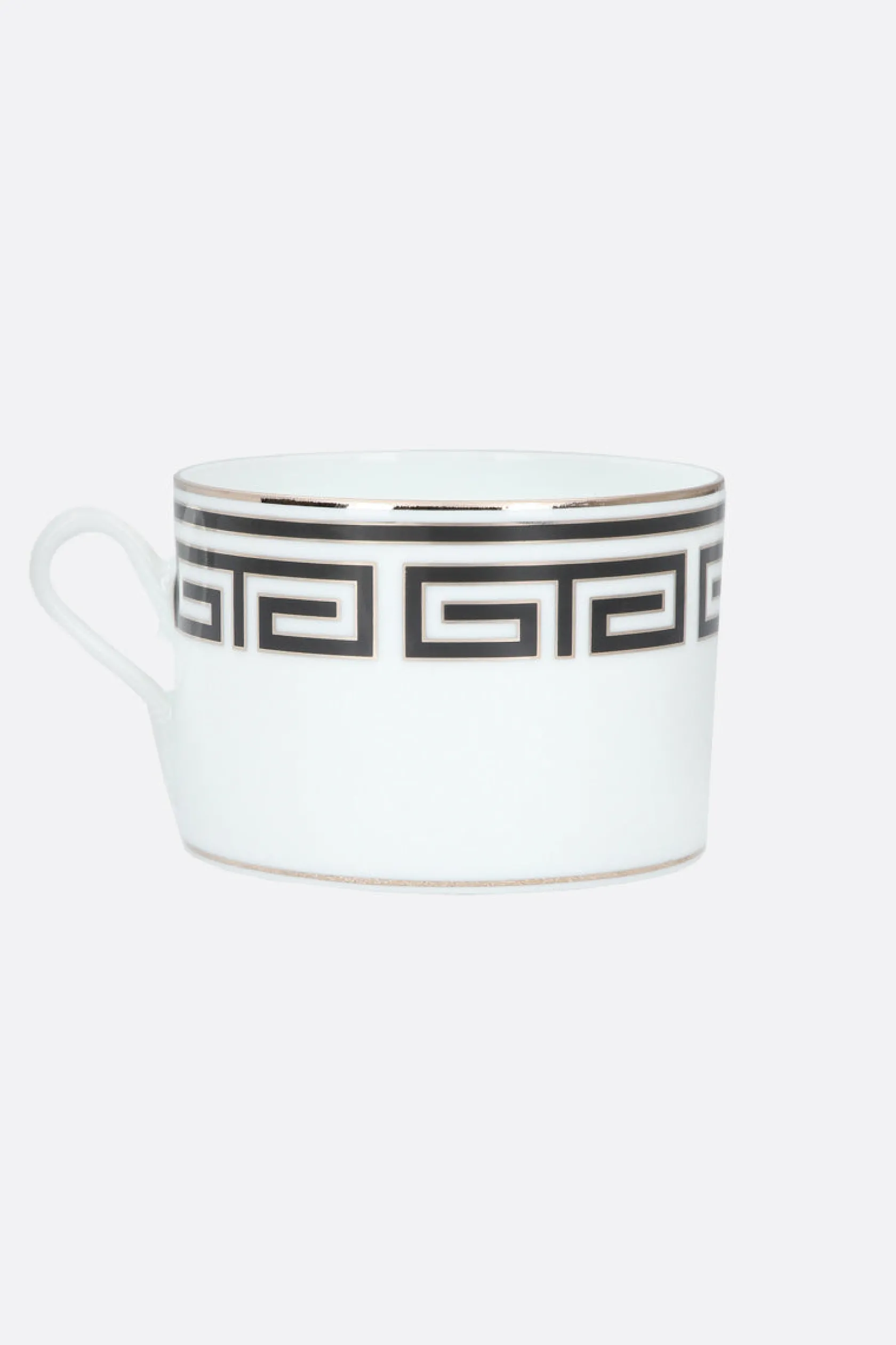 Lifestyle>GINORI 1735 tazza té Labirinto in porcellana Nero