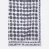 Lifestyle>SUNDEK X 10 CORSO COMO telo mare in spugna con cerchi Bianco