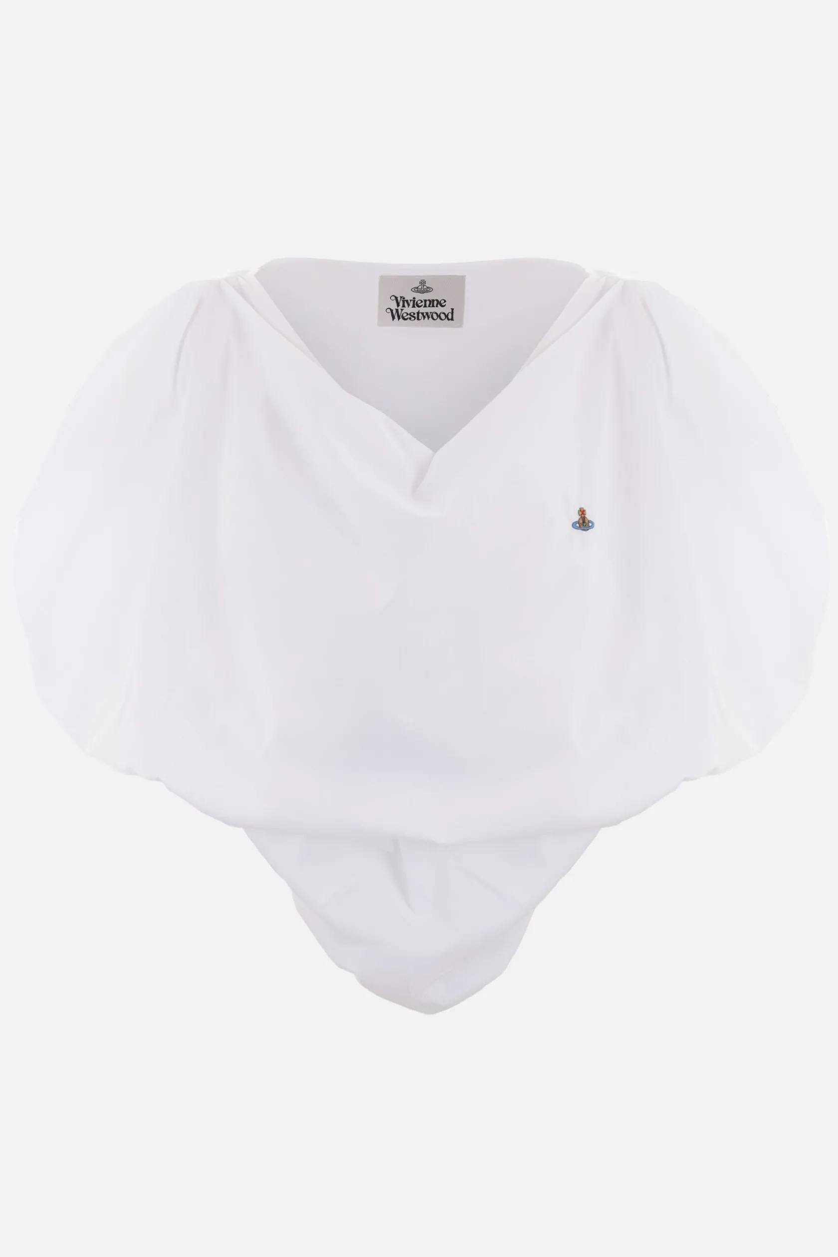 Topwear>VIVIENNE WESTWOOD top Heart in popeline Bianco
