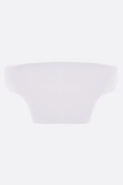 Topwear>DURAN LANTINK top off-the shoulder in jersey imbottito Bianco