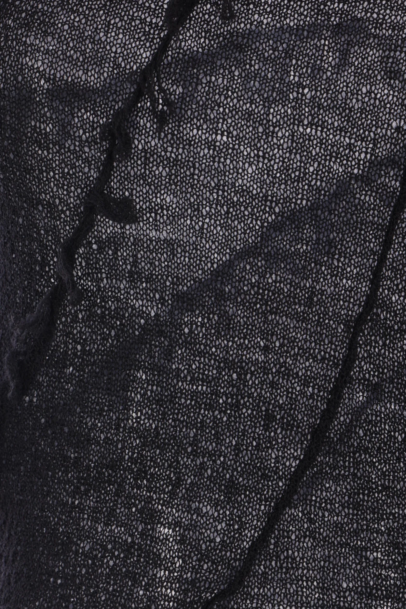 Topwear>YEHUAFAN top smanicato in lana Nero