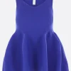 Topwear>CFCL top smanicato Pottery in maglia stretch Blu