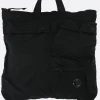 Borse A Mano>C.P. COMPANY tote B Lens in nylon Nero