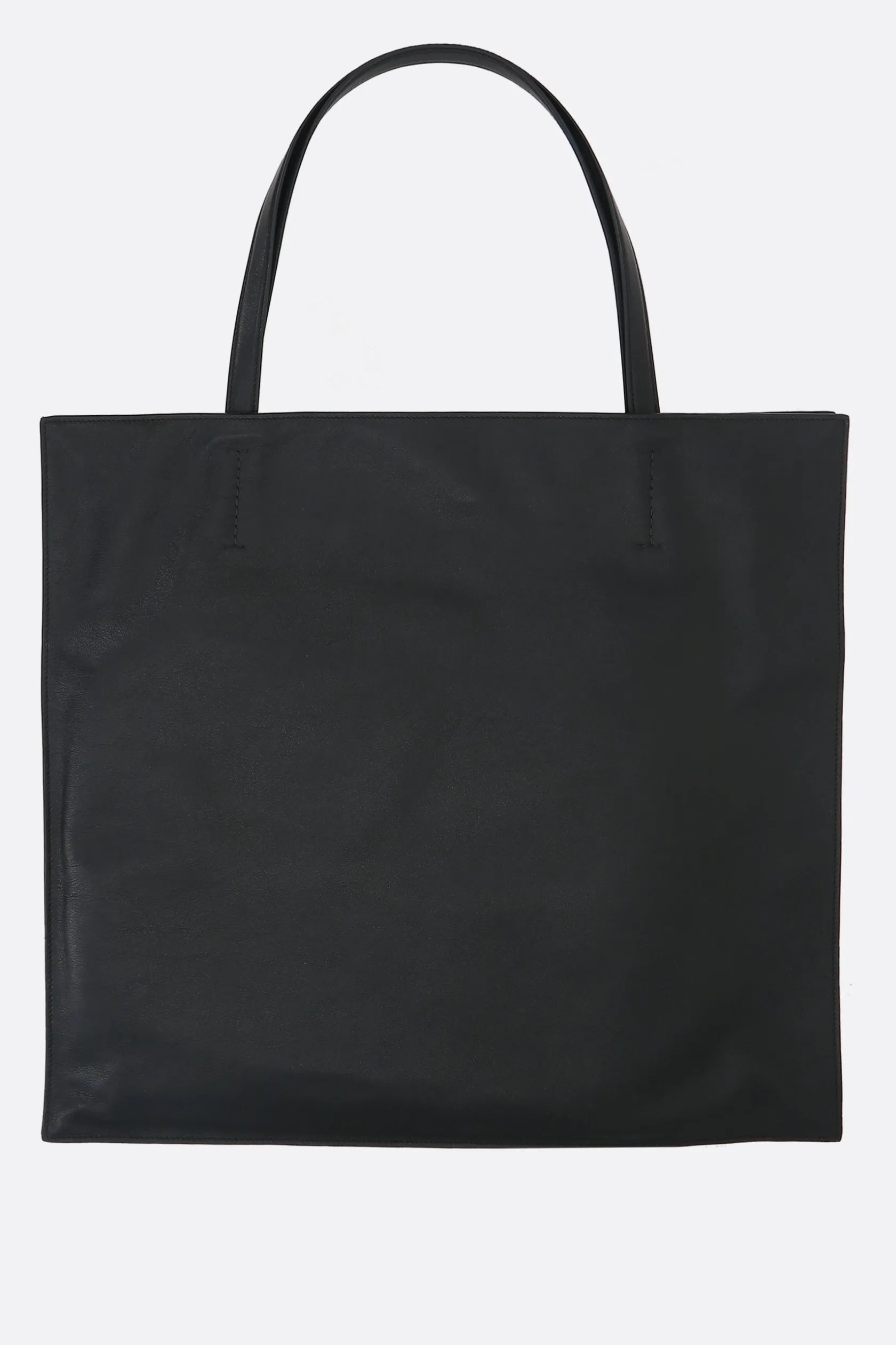 Borse A Mano>MAEDEN tote Yumi in pelle liscia Nero