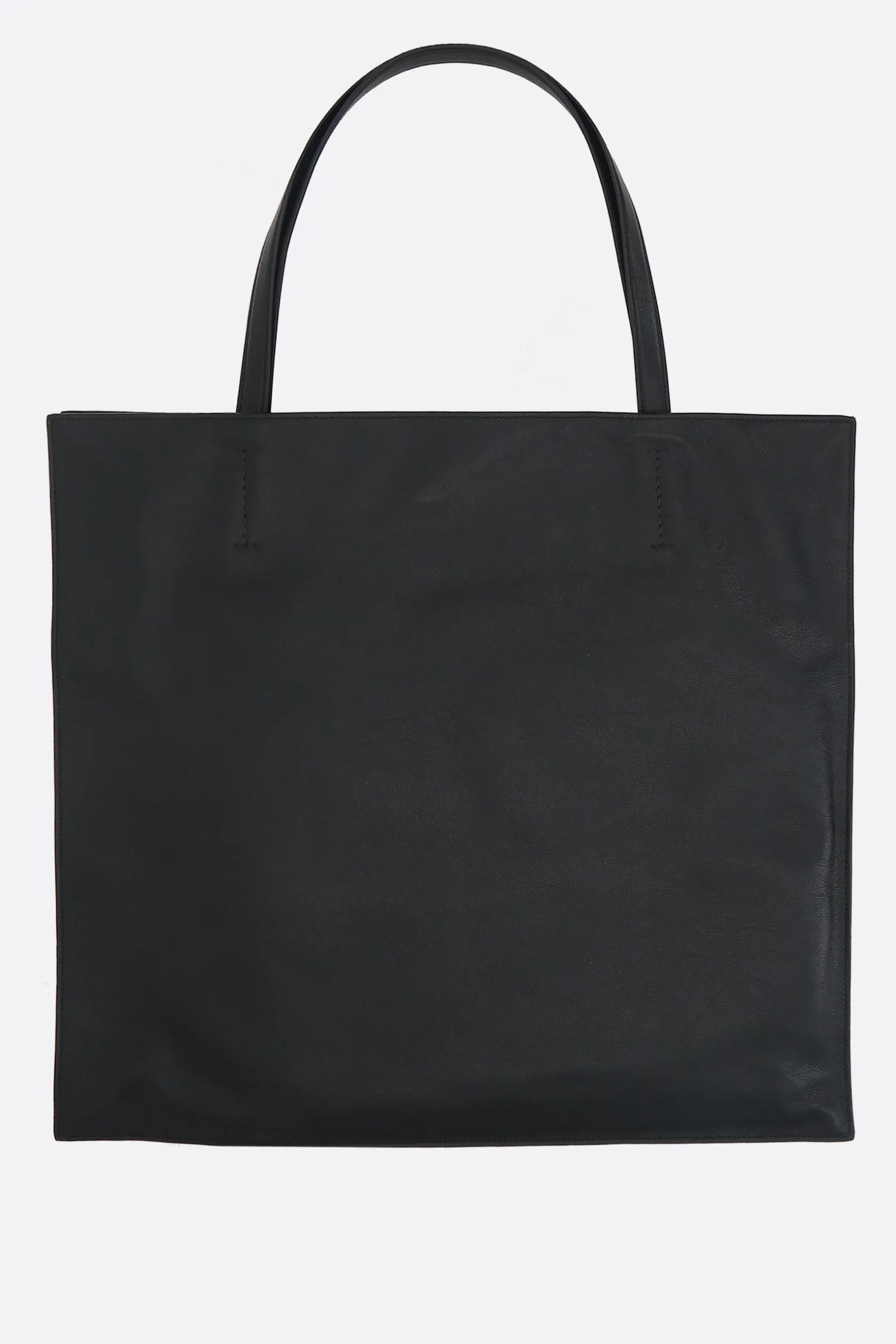 Borse A Mano>MAEDEN tote Yumi in pelle liscia Nero