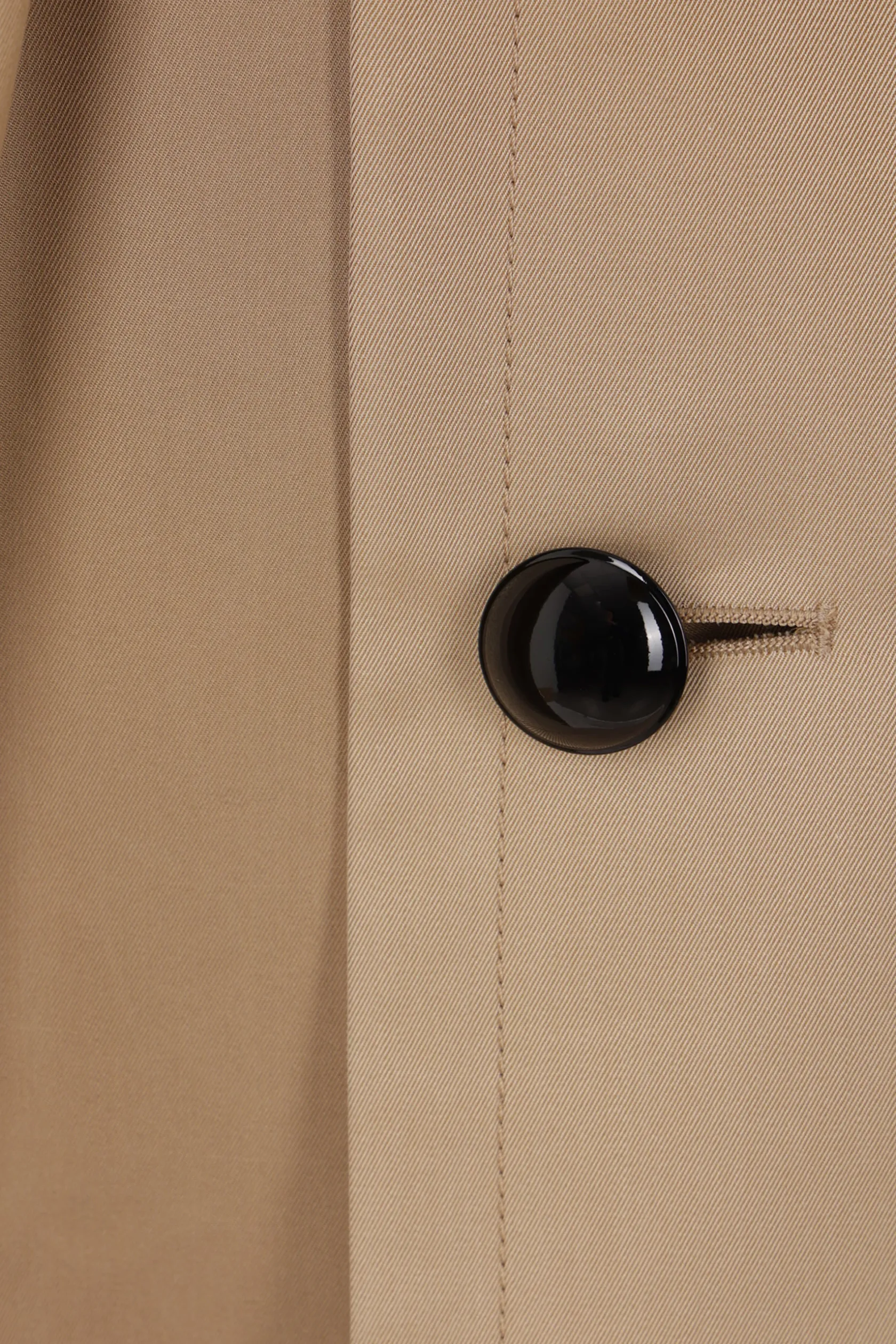 Capispalla>SACAI trench doppiopetto in gabardine Neutro