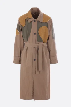 Capispalla>CRAIG GREEN trench utility in cotone tecnico con patch Neutro