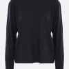 Topwear>TOTEME t-shirt a maniche lunghe in jerset Nero