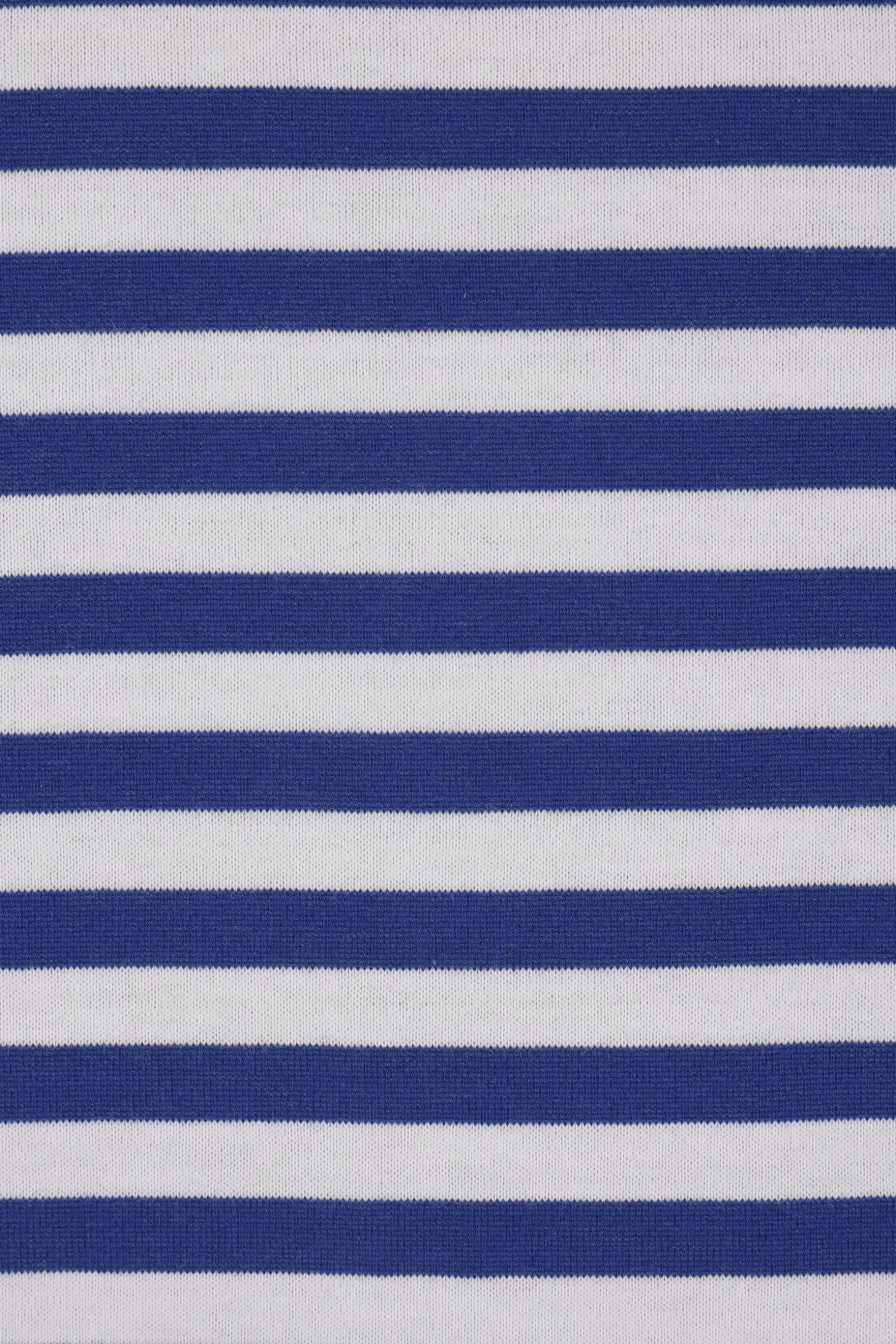 Topwear>COMME DES GARÇONS PLAY t-shirt a maniche lunghe in cotone patch Heart Blu