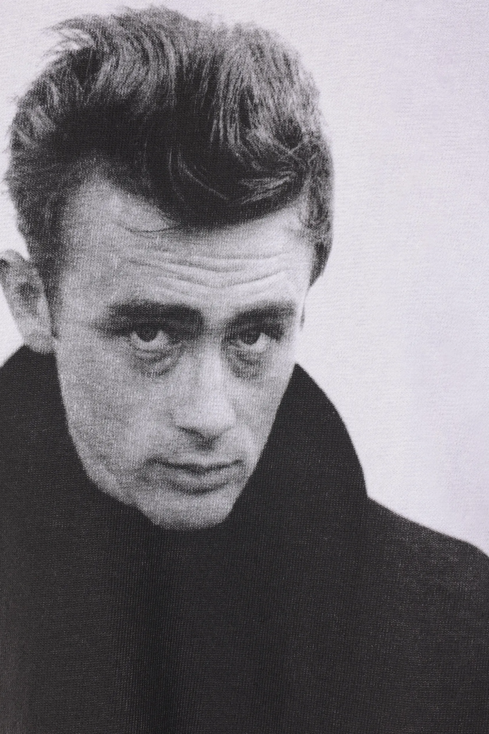 Topwear>SACAI t-shirt a maniche lunghe James Dean in cotone Bianco