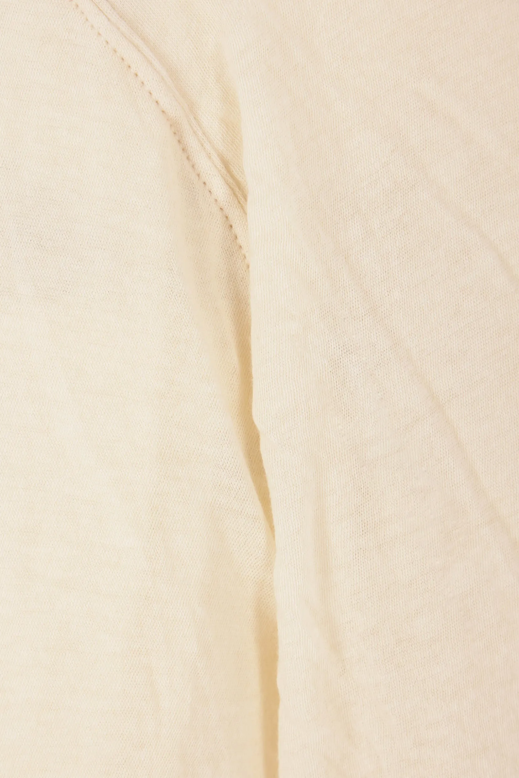 Topwear>RICK OWENS t-shirt a maniche lunghe Jumbo Double in cotone Neutro