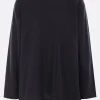 Topwear>Y-3 t-shirt a maniche lunghe Premium in jersey Nero