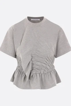 Topwear>CECILIE BAHNSEN t-shirt Ace in jersey Grigio