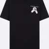 Topwear>DOUBLET X 10 CORSO COMO t-shirt 10CC Smiley in cotone Nero