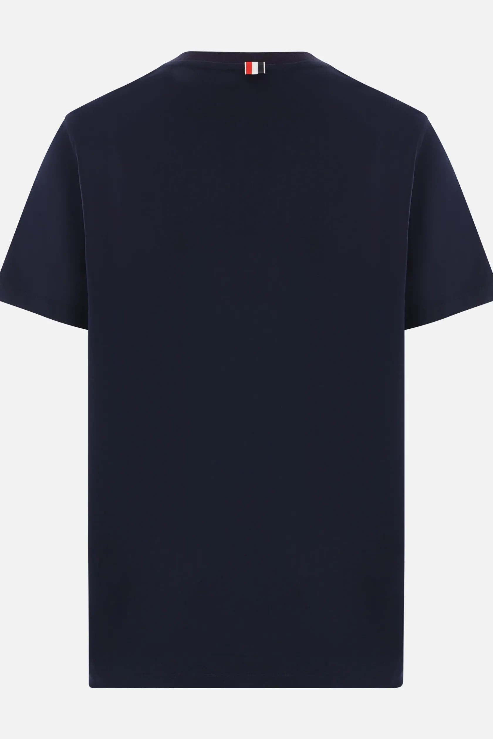 Topwear>THOM BROWNE t-shirt in cotone Blu