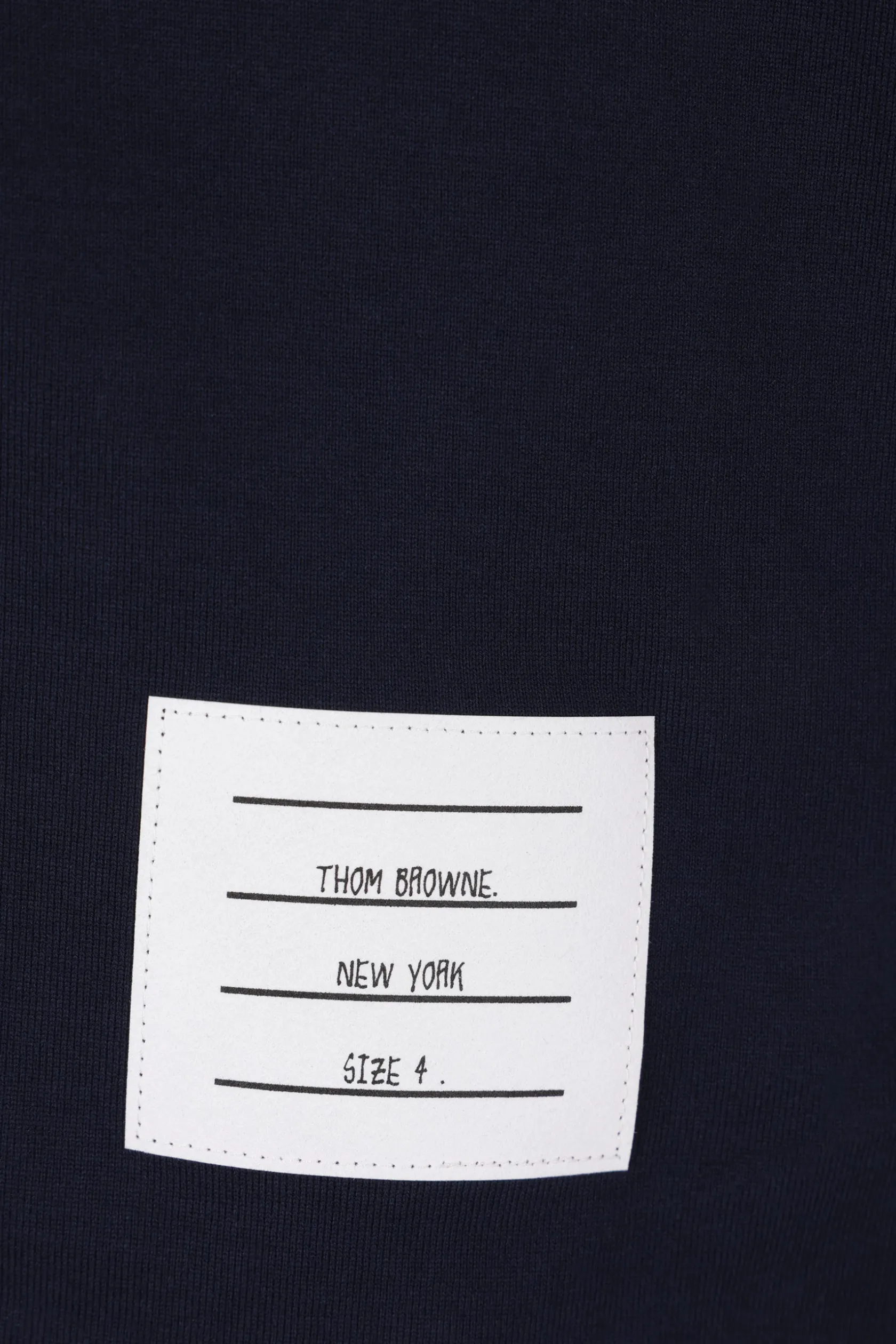 Topwear>THOM BROWNE t-shirt in cotone Blu