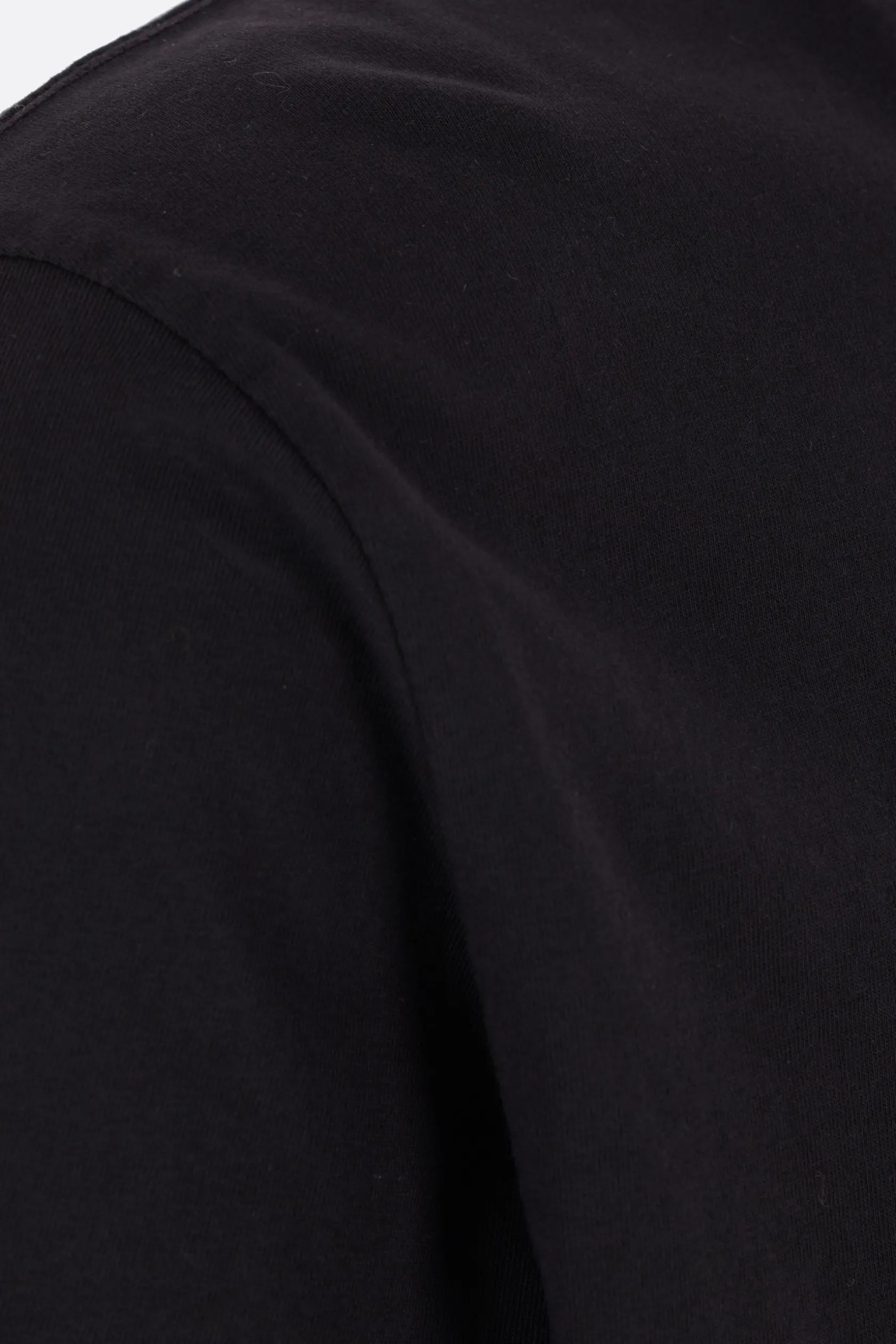 Topwear>MAISON KITSUNÉ t-shirt in cotone patch Speedy Fox Head Nero