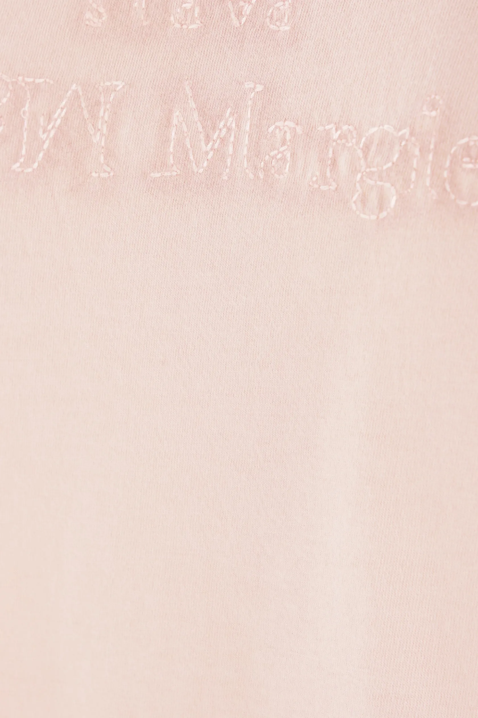 Topwear>MAISON MARGIELA t-shirt in cotone ricamo logo Neutro