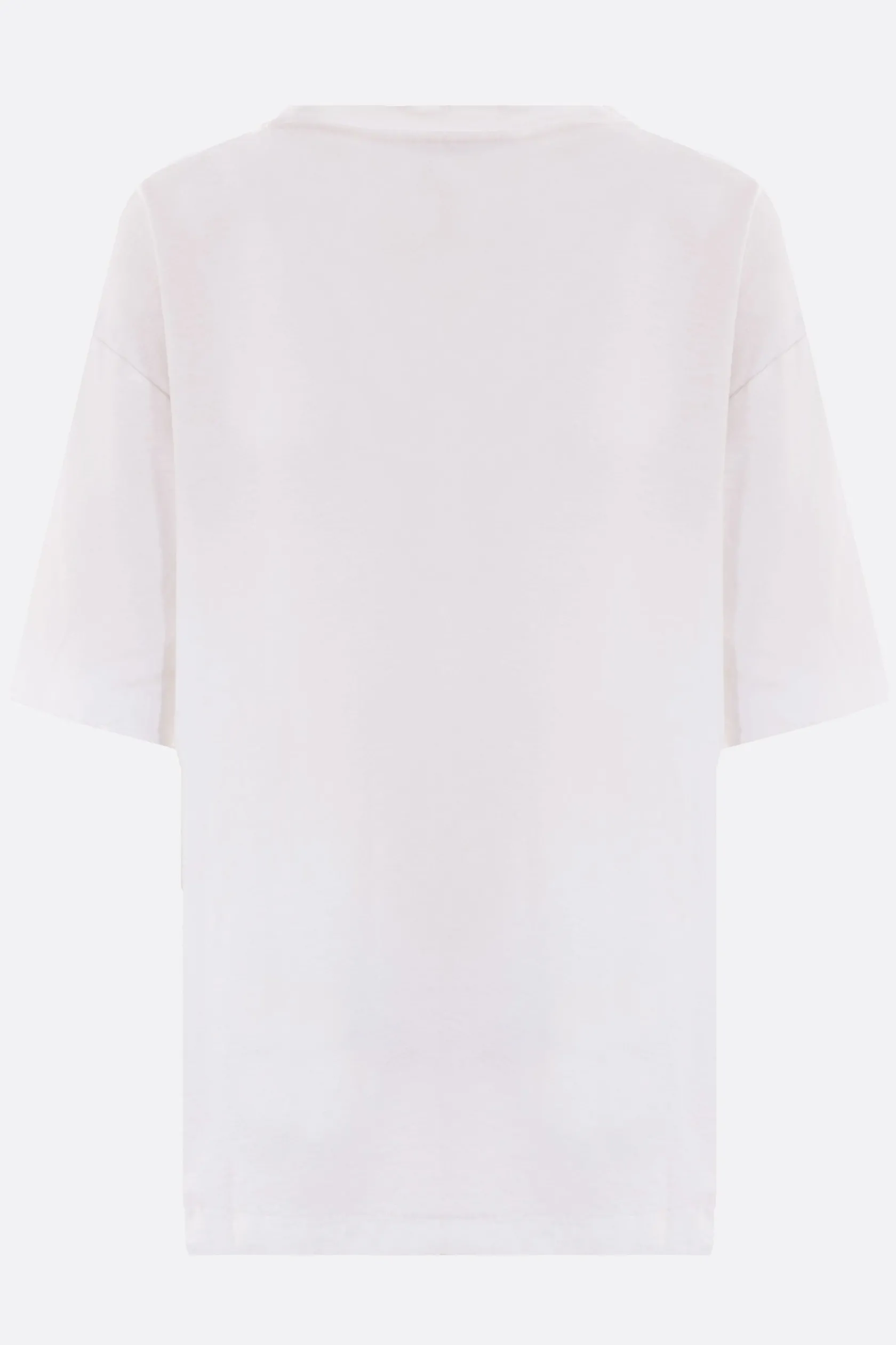 Topwear>ACNE STUDIOS t-shirt in cotone stampa 1996 Bianco