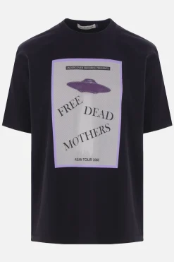 Topwear>UNDERCOVER t-shirt in cotone stampa grafica Nero