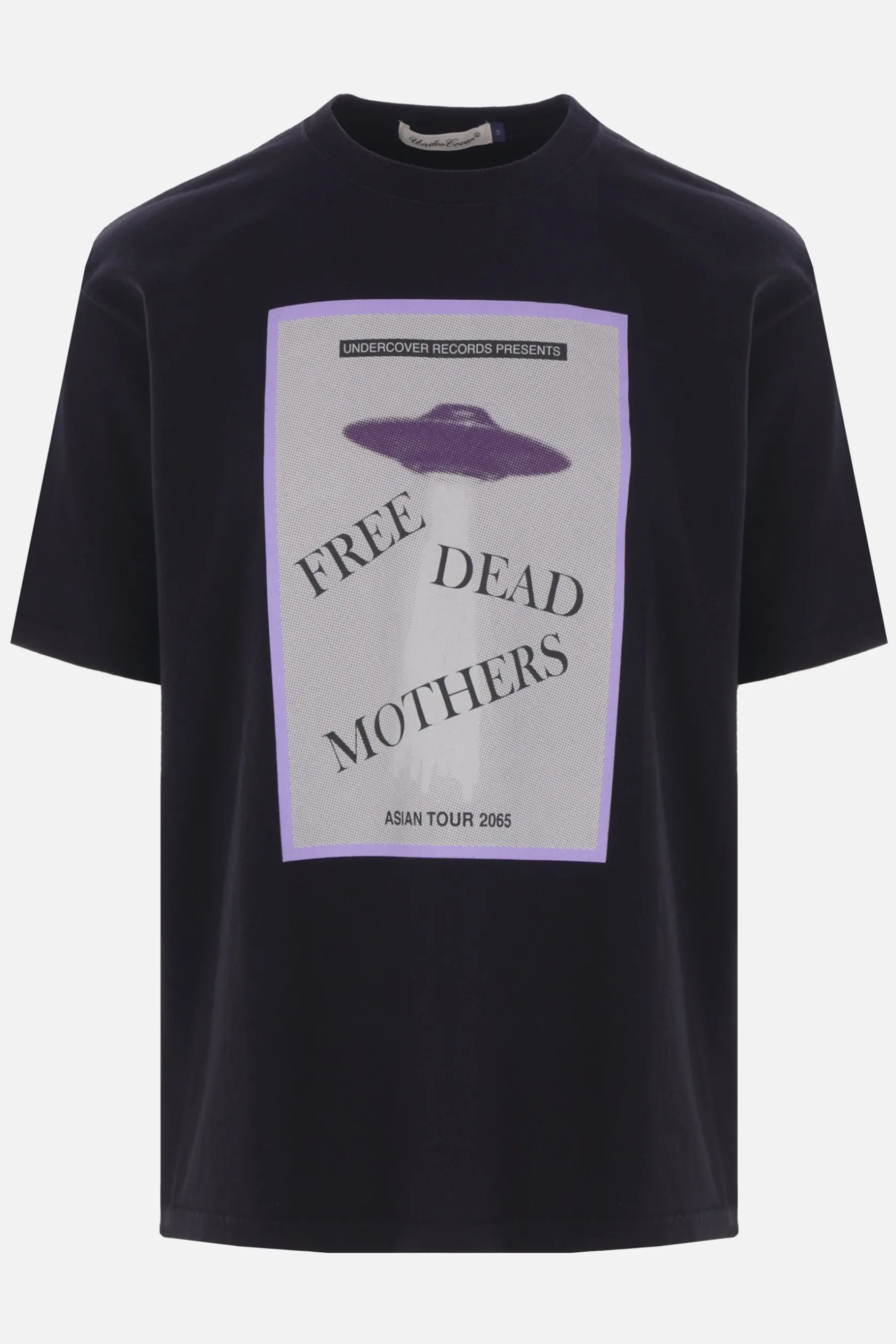 Topwear>UNDERCOVER t-shirt in cotone stampa grafica Nero