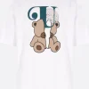 Topwear>UNDERCOVER t-shirt in cotone stampa grafica Bianco