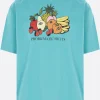 Topwear>UNDERCOVER t-shirt in cotone stampa grafica Blu