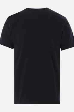 Topwear>BLACK COMME des GARÇONS t-shirt in cotone stampa grafica Nero