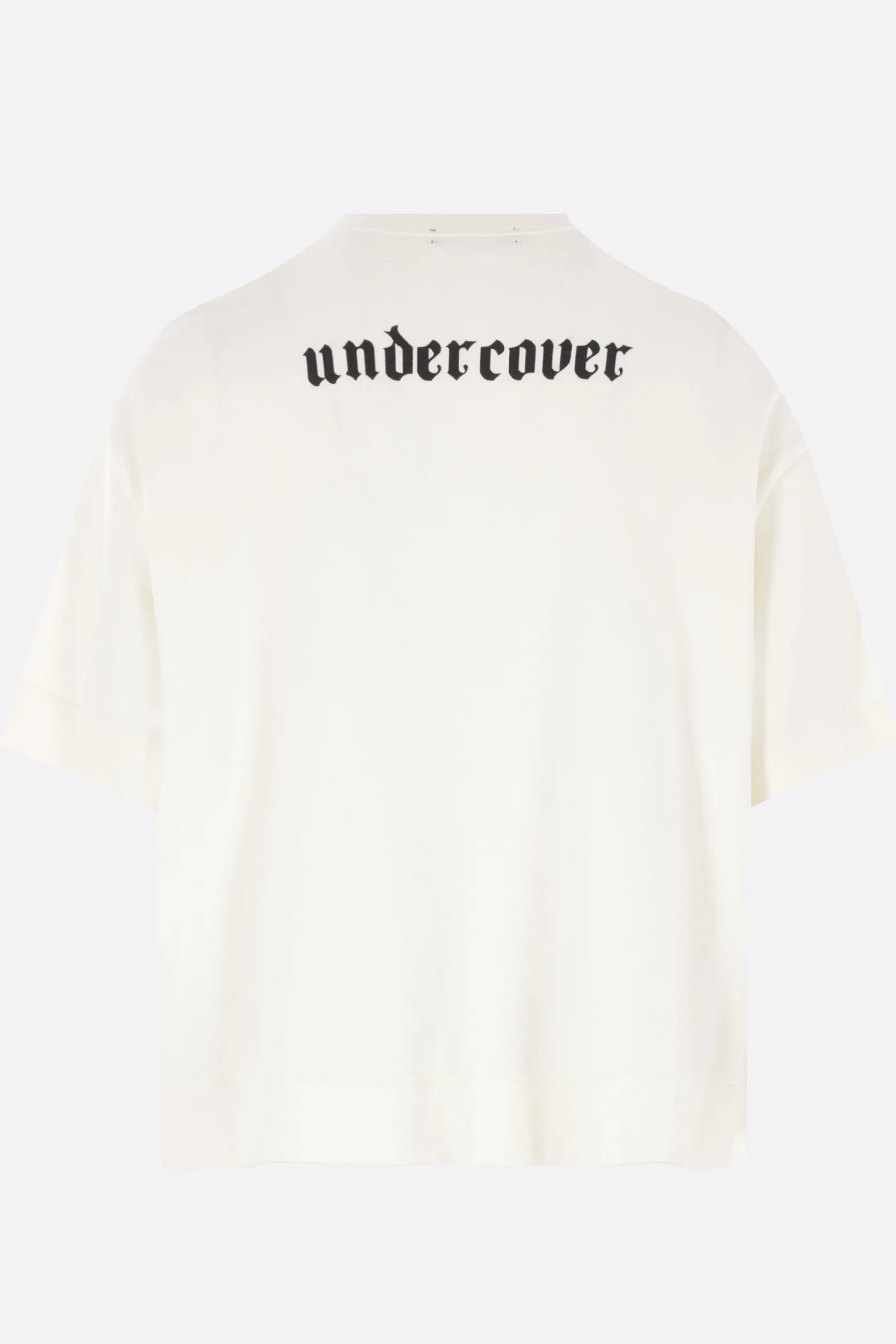 Topwear>UNDERCOVER t-shirt in cotone stampa grafica Bianco