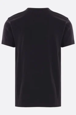 Topwear>COMME DES GARÇONS SHIRT t-shirt in cotone stampa logo Nero