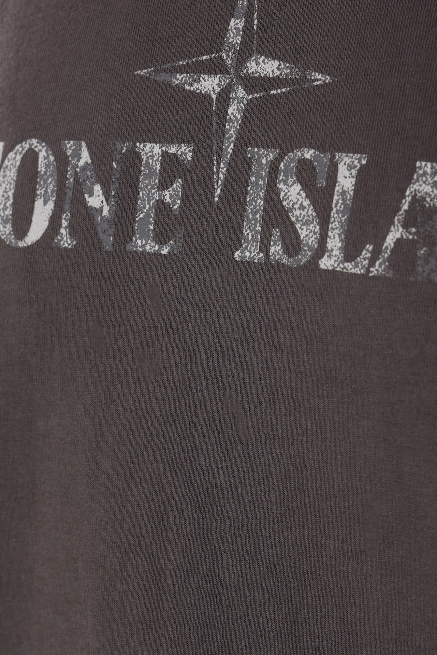 Topwear>STONE ISLAND t-shirt in cotone stampa logo Grigio