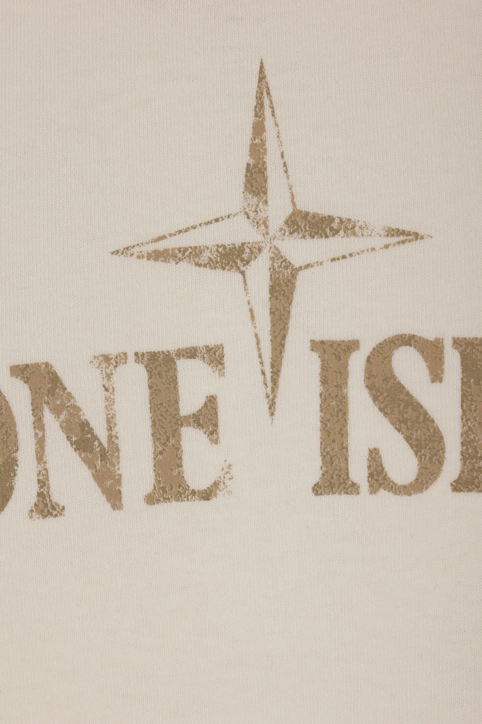 Topwear>STONE ISLAND t-shirt in cotone stampa logo Bianco
