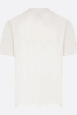 Topwear>Y-3 t-shirt in cotone stampa Bianco
