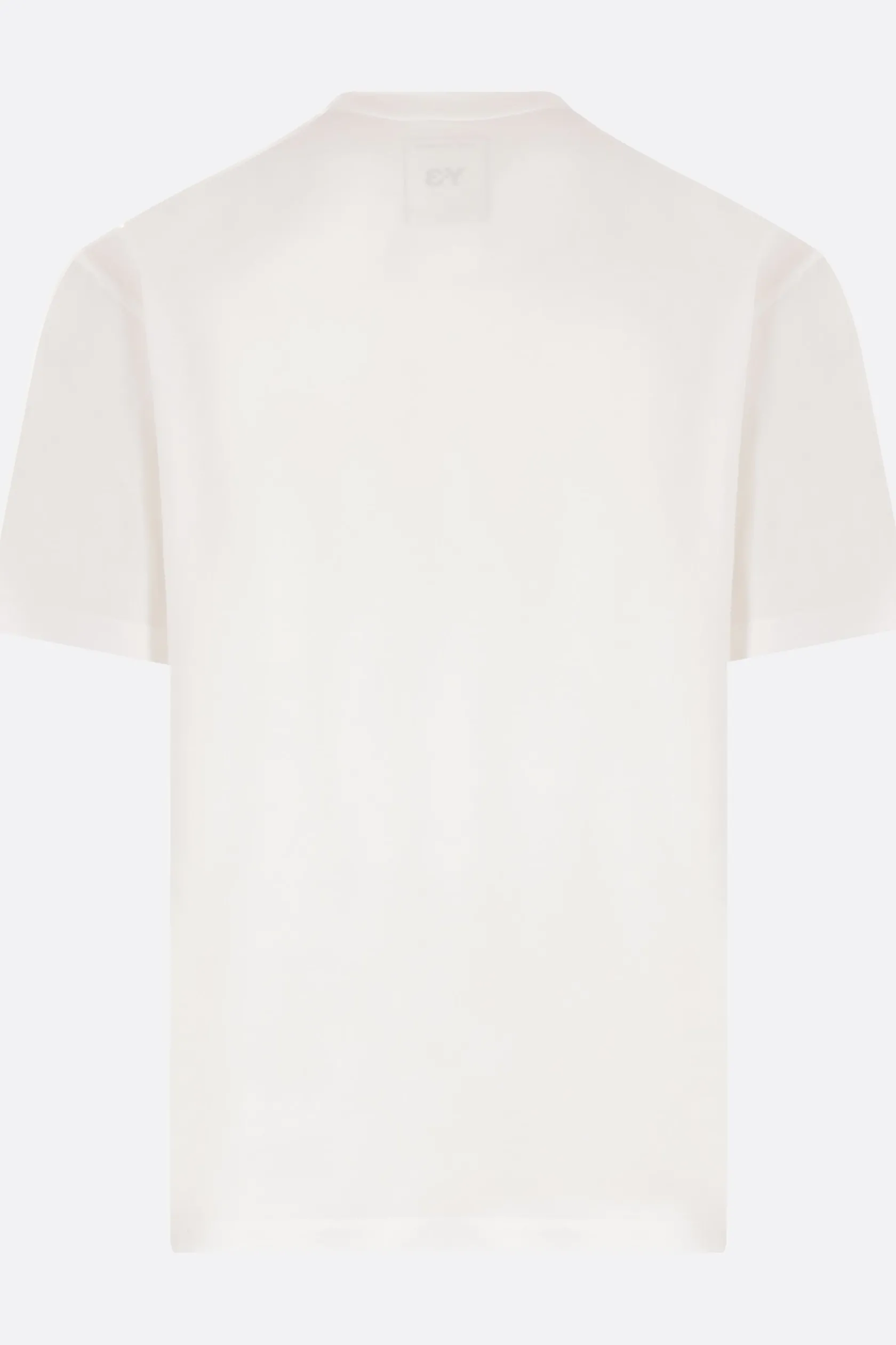 Topwear>Y-3 t-shirt in cotone stampa Bianco
