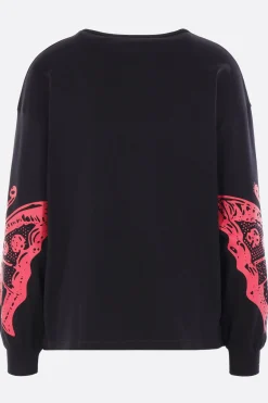 Topwear>CHOPOVA LOWENA t-shirt oversize Dotty in jersey Nero