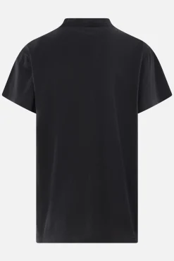 Topwear>BALENCIAGA t-shirt oversize Getaria in cotone Nero