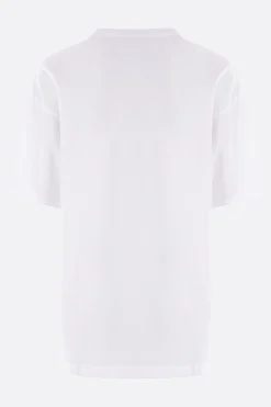 Topwear>UNDERCOVER t-shirt oversize in cotone stampa Good Night Bianco