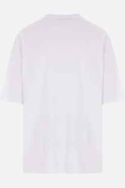 Topwear>UNDERCOVER t-shirt oversize in cotone stampa grafica Bianco